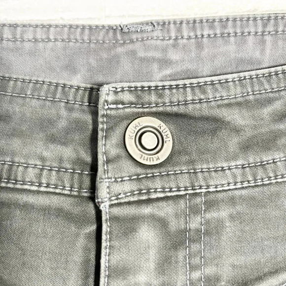 Kuhl Gray Heavy Weight Fabric Outdoor Hiking Camping Pants Women's Size 6 - Picture 5 of 7